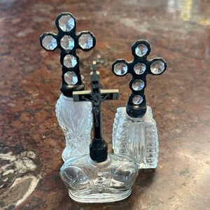 Crystal Cross Perfume Bottles